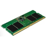 Memória RAM DDR4, 8GB, verde, com chips de armazenamento visíveis.