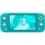 Nintendo Switch Lite azul, console portátil com tela de 7 polegadas.