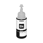 Tinta preta Epson para impressoras, 100 ml, ideal para impressão de alta qualidade.