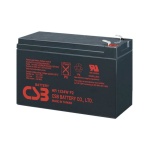 Bateria CSB, modelo HRL1234W, ideal para sistemas de energia ininterrupta.