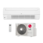 Ar-condicionado LG Split, modelo 9000 BTUs, com controle remoto.