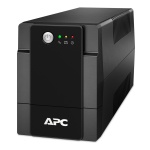 APC, no-break compacto, com indicadores de energia e status.