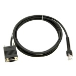 Cabo de conexão RS-232, ideal para comunicação serial em dispositivos.