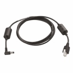 Cabo de alimentação para dispositivos eletrônicos, conexão robusta e flexível.