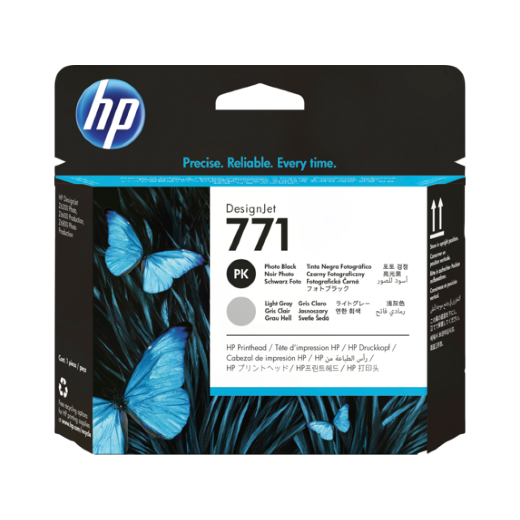 Versatilidade Em Impressão Com Cabeça HP 771A