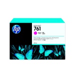 Cartucho de tinta HP 761 magenta, ideal para impressoras.