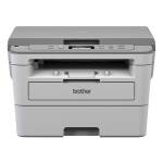 Impressora multifuncional Brother com design compacto e funcionalidade de impressão.