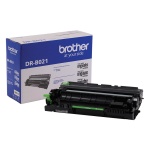 Cartucho de toner Brother DR-8021, compatível, embalagem azul.