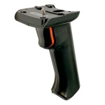 Gatilho de scanner de código de barras, modelo ergonômico, marca desconhecida.