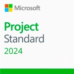 Microsoft Project Standard 2024, software de gerenciamento de projetos.