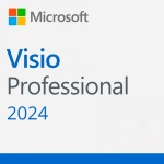 Microsoft Visio Professional 2024, software para diagramas e fluxogramas.