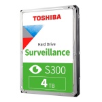 Disco rígido Toshiba S300 de 4 TB para vigilância.