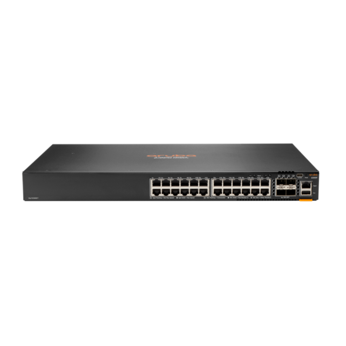 Switch de rede TP-Link, 24 portas, design compacto e moderno.