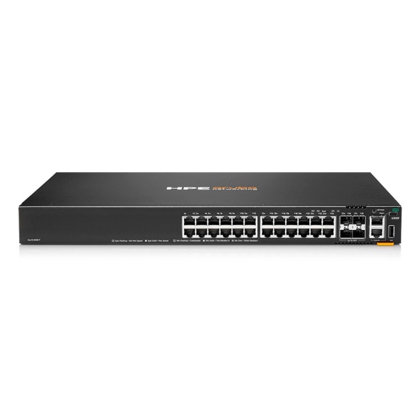 Switch de rede TP-Link, 24 portas, design compacto e eficiente.
