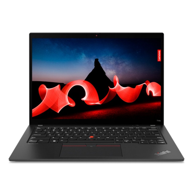 Lenovo ThinkPad X1 Carbon, laptop com tela brilhante e design elegante.