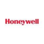 Logotipo da Honeywell em vermelho, representando a marca.