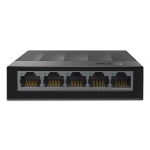 Switch TP-Link TL-SG1005D com 5 portas Ethernet. Ideal para redes domésticas.