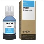 Tinta Epson T49H2 ciano para impressoras, embalagem de 100ml.