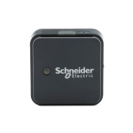 Dispositivo de monitoramento Schneider Electric, compacto e funcional.
