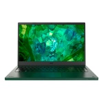 Notebook Acer em verde com tela vibrante e design moderno.