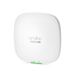 Ponto de acesso Aruba Instant On, design compacto e moderno.