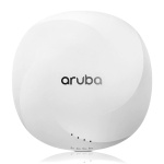 Ponto de acesso Aruba, modelo AP-505, design compacto e moderno.