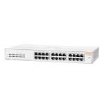 Switch de rede TP-Link, 24 portas, design compacto e eficiente.