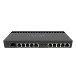Switch de rede, modelo TP-Link, com 8 portas Ethernet.