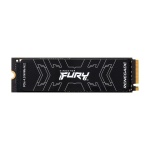 SSD Kingston Fury com design preto e logotipo destacado.