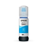 Tinta Epson 544 para impressora, cor ciano, embalagem de 70ml.