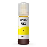 Tinta amarela Epson 544 para impressoras, 70ml, ideal para impressão de alta qualidade.