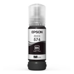 Tinta Epson 574 preta para impressoras, compatível com modelos EcoTank.