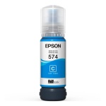 Tinta Epson 574, azul, para impressoras EcoTank.