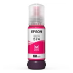 Tinta magenta Epson 574 para impressoras, embalagem de 65ml.