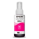 Tinta Epson 664 magenta para impressoras, embalagem de 100ml.