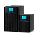 No-breaks da marca Eletro, com painel digital e design compacto.