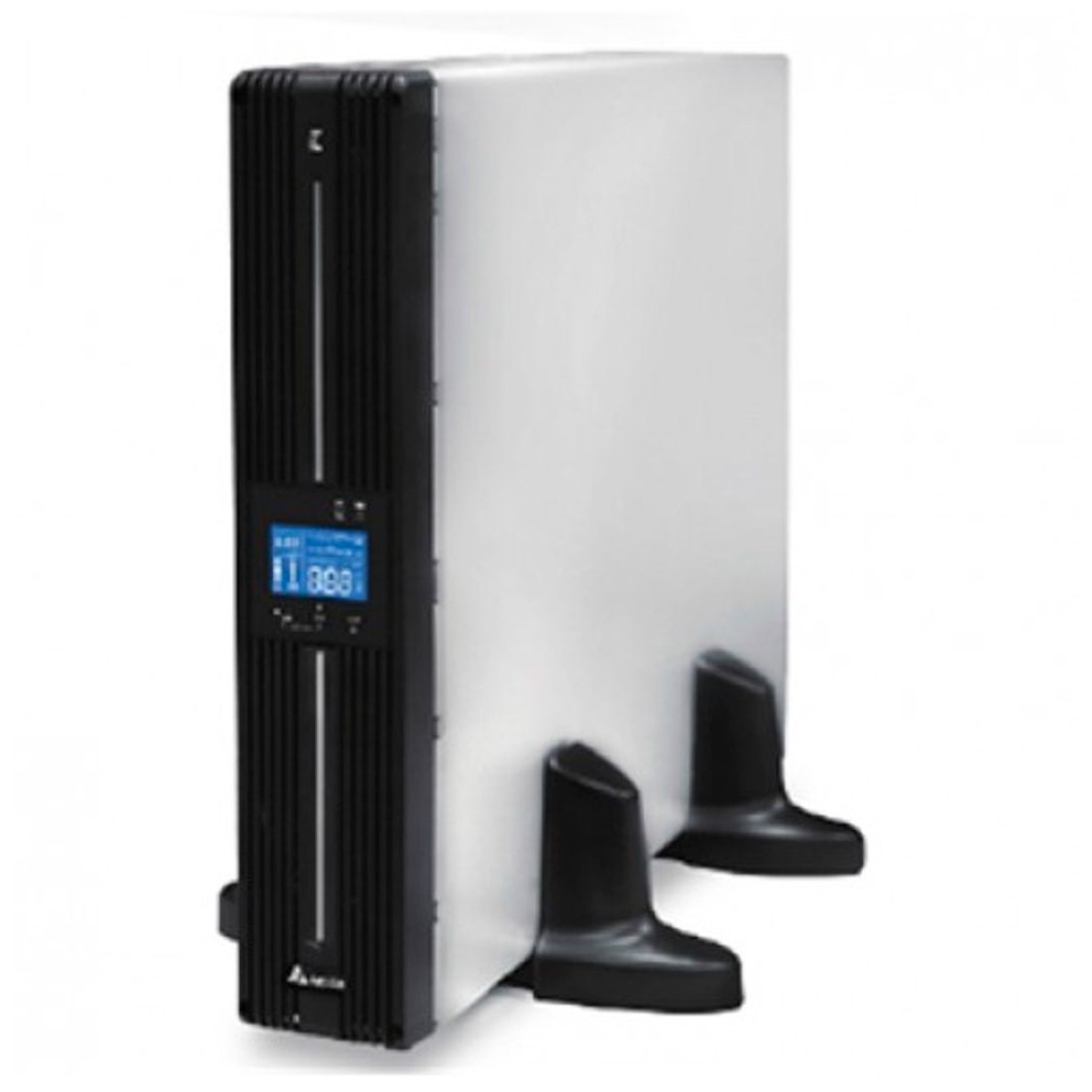 Servidor externo de armazenamento, marca Corsair, com visor digital.