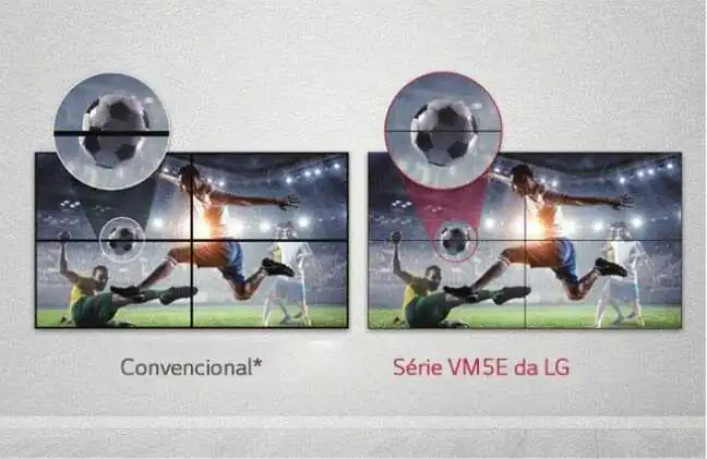 55VM5E-A Video Wall Monitor Profissional LG, 55 polegadas borda fina