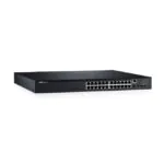 DELL Switch N1548P, 210-AEWB, 48 portas 10/100/1000 1GbE PoE+ e 4 portas 10 GbE SFP+; 30,8 watts em 48 portas, 176 Gbit/s,empilhável, gerenciável, camada 2 e 3, IPv4, IPv6,QoS -0