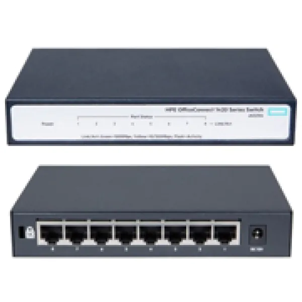 JL383A HPE Switch 1920S 8G com 8 portas 10 100 1000Mbps RJ45 , 4x PoE+ ,Gerenciável, Não Empilhável Potencia PoE+ 65W, substitui o JG921A, Spanning Tree Protocol STP, RSTP e MSTP, QoS, VLAN, FTP e TFTP, CoS, Host IPv6, Auto-PoE, Auto MDI / MDI-X, 64 M-0