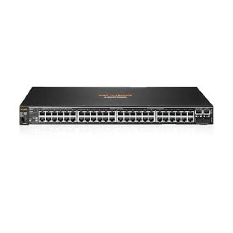 HPE Switch 2530-48G-PoE+ J9772A com 48 portas PoE 10/100/1000Mbps + 4x portas 1G SFP, PoE 382W, gerenciável, MDI/MDIX, 128MB flash; 256 MB DDR3 DIMM, Class Service, QoS, VLAN, IPv6 IPv4, Virtual stacking, 104 Gbps Listas de acesso-0