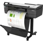 Impressora plotter HP T830 F9A28D designjet multifuncional 24 polegadas-0