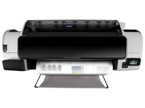 Plotter Impressora HP DesignJet T1300 PostScript, 1.118 mm 44" polegadas, Mobile Printing,ePrint & Share,Servidor Web,imprime pen drive,usb,2 rolos automáticos,folha solta,bandeja mídia,cortador,6 cartuchos,Até 2400 x 1200 dpi,CAD e GIS,Gigabit Eth CR652A-422