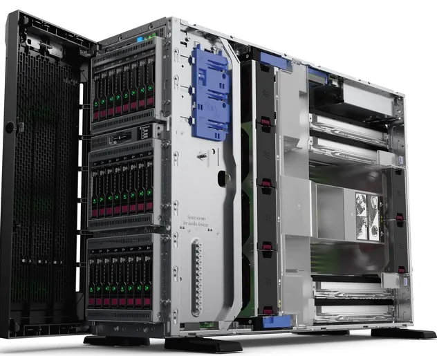 Servidor HP ProLiant ML350 Gen10 P11051-001 1 processador 4210 10 core 20 thread Xeon Silver 4210 2.10GHz até 2, HPE iLO, 16 GB DDR4-2933 até 3tb, SEM DISCOS Baia 8 SFF Hot Plug até 24 Máximo 168TB, 4 rj45 1gb, S100i 1x800W 3 anos-0 Servidor HP ProLiant ML350 Gen10 P11051-001 1 processador 4210 10 core 20 thread Xeon Silver 4210 2.10GHz até 2, HPE iLO, 16 GB DDR4-2933 até 3tb, SEM DISCOS Baia 8 SFF Hot Plug até 24 Máximo 168TB, 4 rj45 1gb, S100i 1x800W 3 anos-0