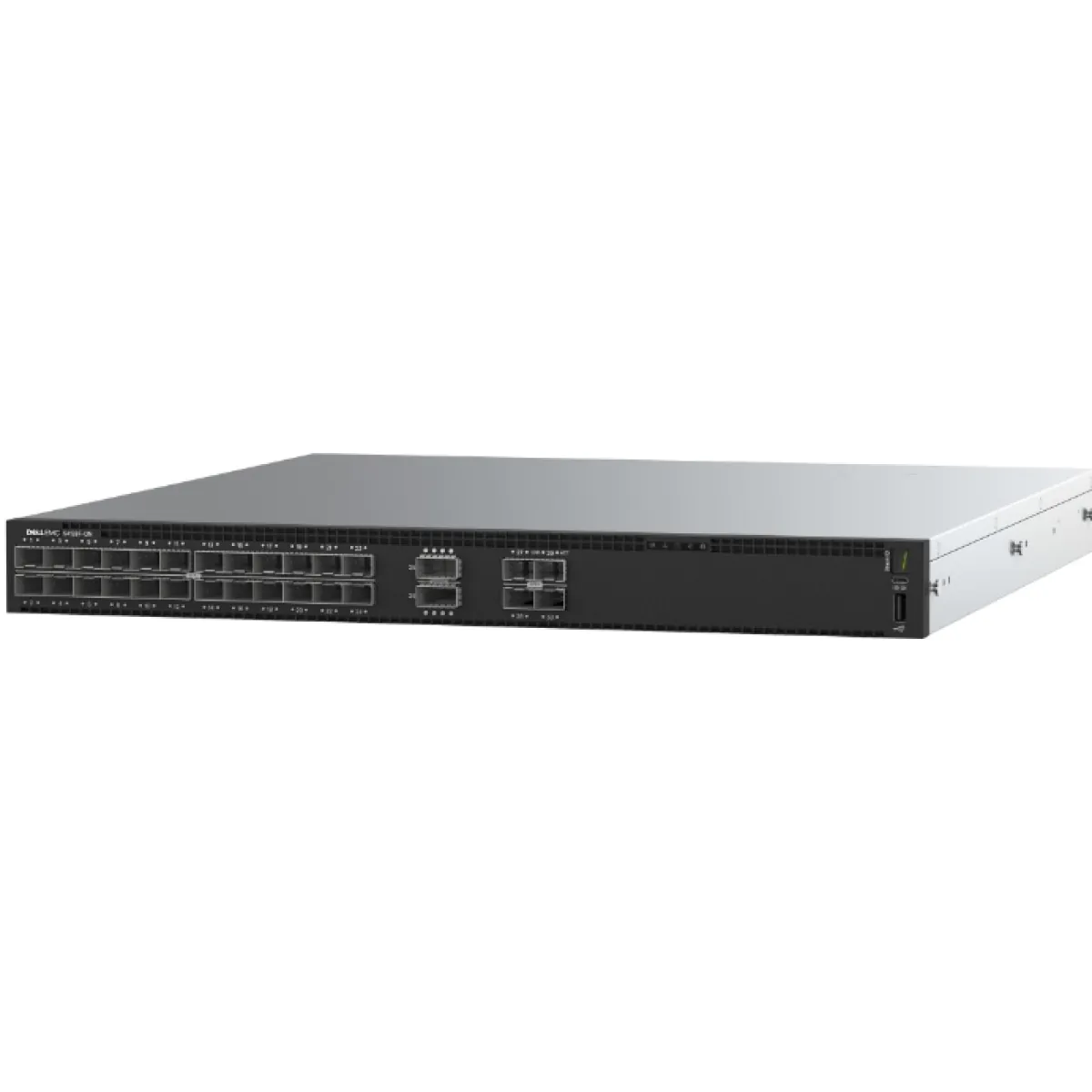 SWITCH DELL S4128F EMC S-Series 210-ALSZ-BNJB Gerenciado L2/L3 1U 28 portas x 10GbE SFP+, 2 x QSFP28, IO to PSU, 2 PSU, OS 10 S4128F-ON-499