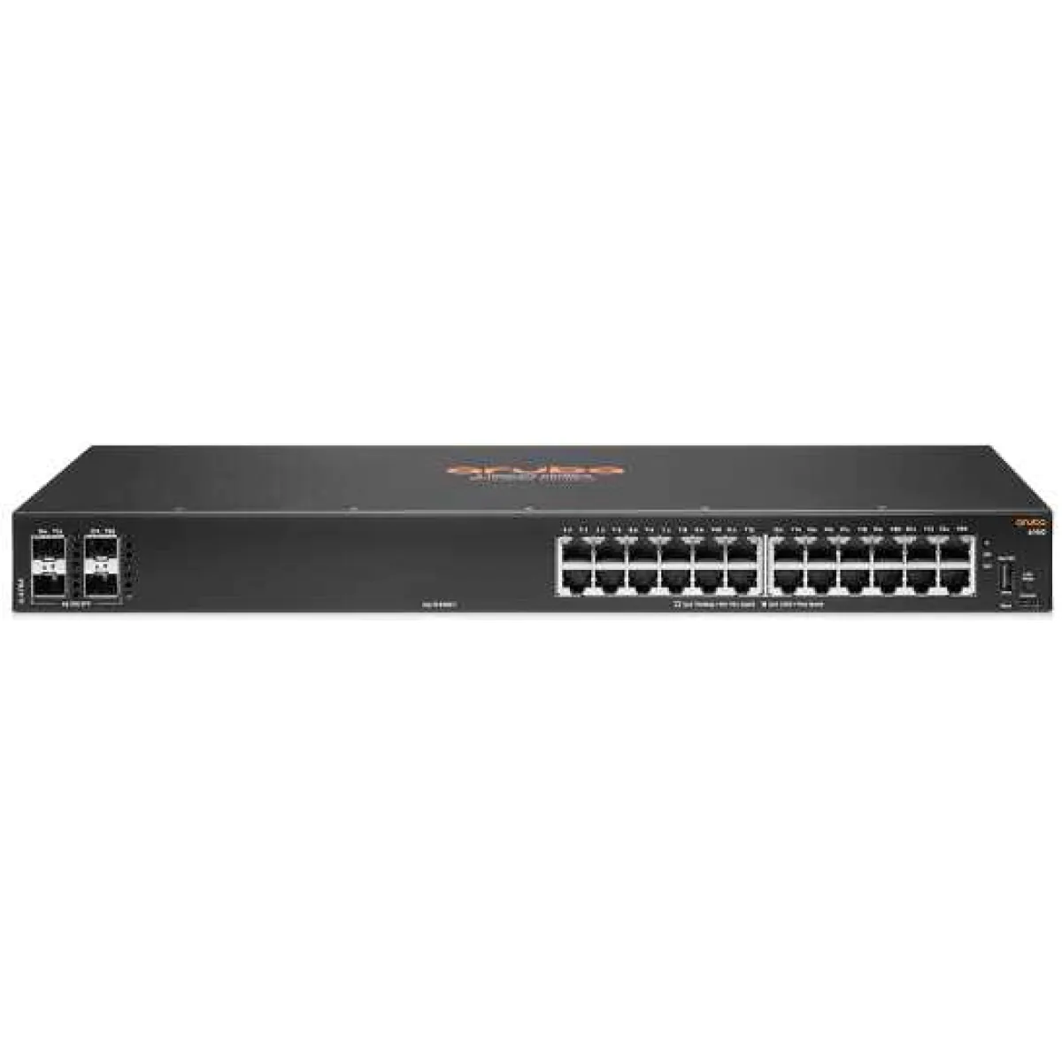 JL678A Switch hp Aruba networks 6100 24G portas gigabit 4SFP+ 1/10G gerenciavel