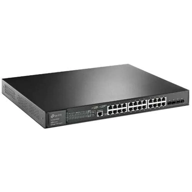 TP link switch 24 portas gigabit gerenciavel JetStream PoE+ 384 W 4 SFP 10G TL-SG3428XMP