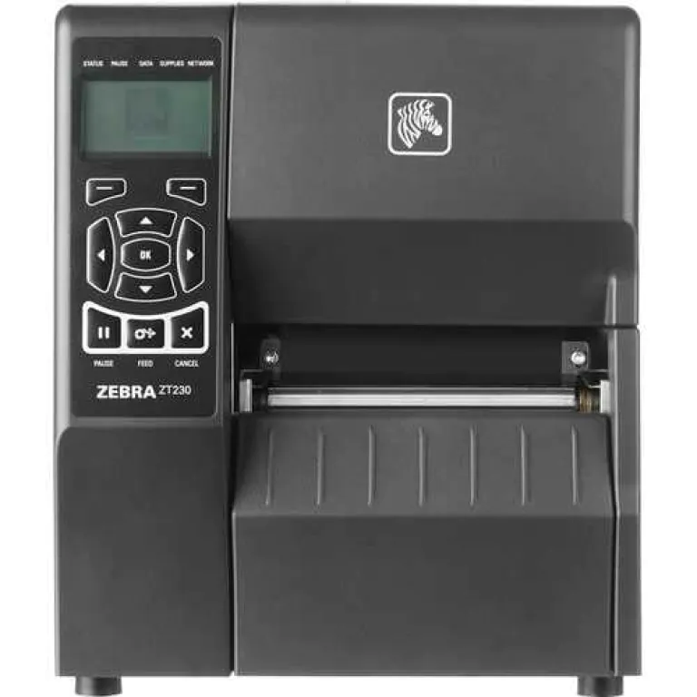 impressora térmica de etiquetas zebra ZT230 USB e serial grande transferência imprime label adesivas codigo de barras todas as especificações ótimo preço e valor ZT23042-T0A000FZ impressora termica impressora de etiquetas impressora térmica de etiqu