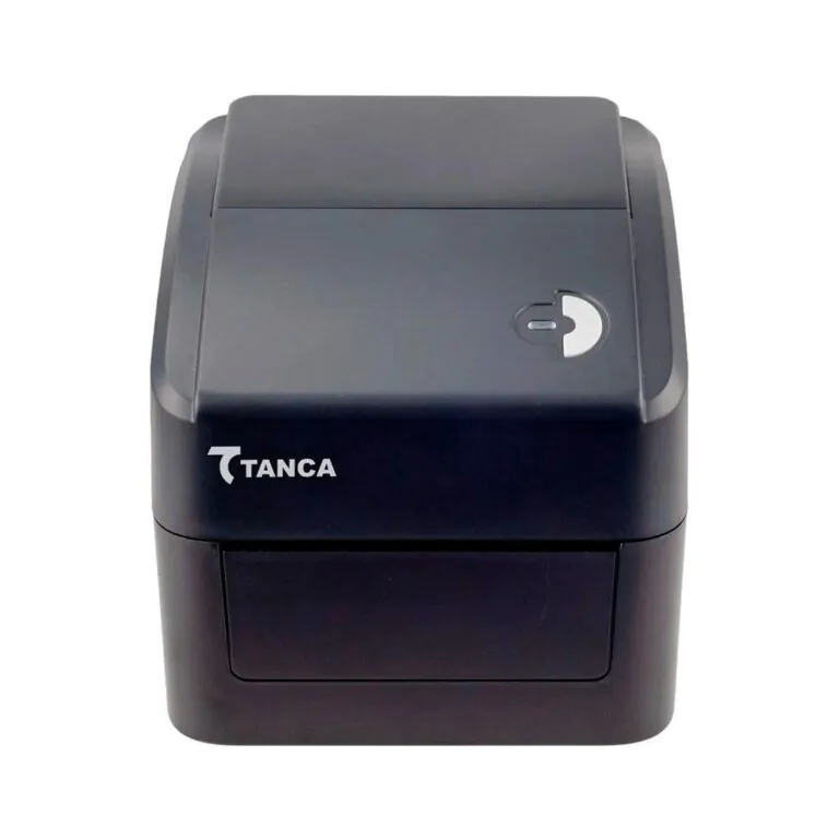 Impressora térmica Tanica, compacta, ideal para recibos e etiquetas.