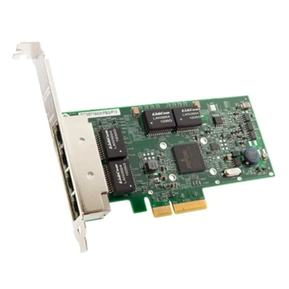 Placa de expansão PCI, marca desconhecida, com múltiplas portas de conexão.
